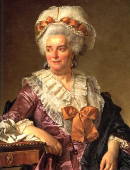 Jacques-Louis David : Portrait of Genevieve Jacqueline Pecoul